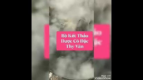 Đang ninh nấu dầu gội bồ kết thảo dược cô đặc Thy Vân, sạch gàu nấm ngứa, ngăn rụng tóc, kích mọc