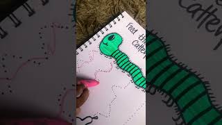 Feed the Hungry Caterpillar | Line Tracing activity | Educational Videos for Toddlers