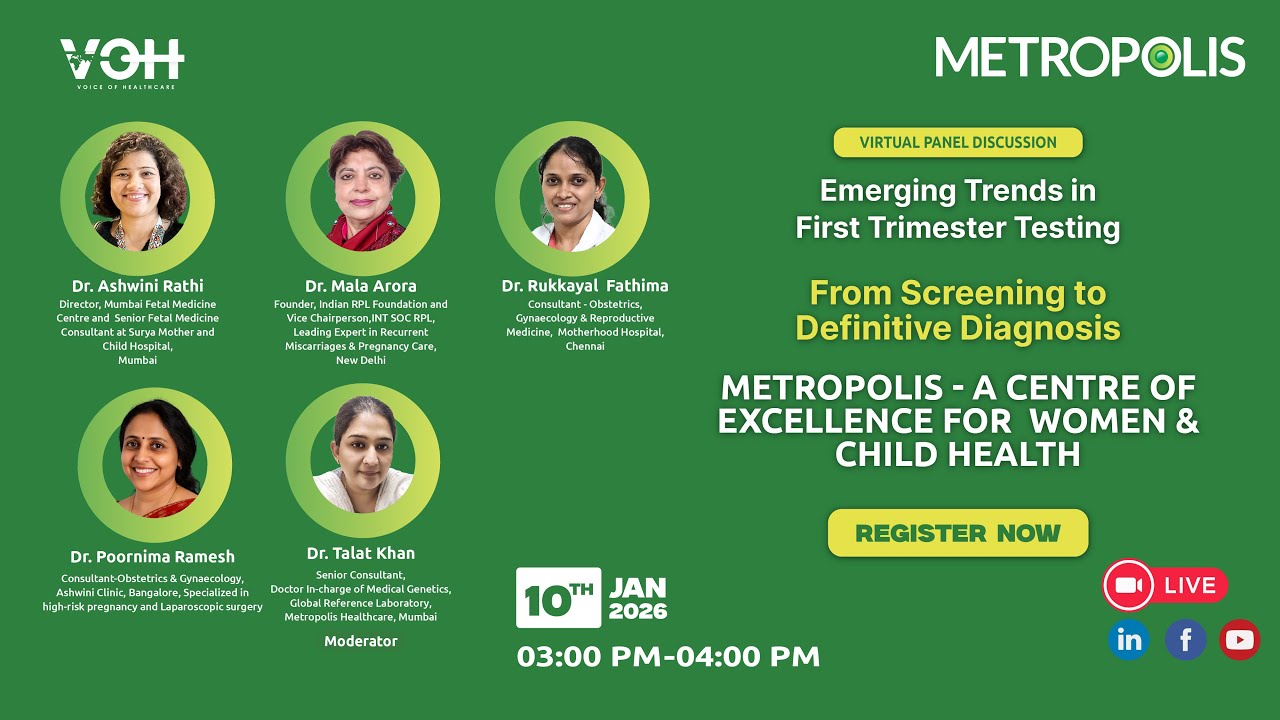 Virtual Session on Emerging Trends in First Trimester Testing