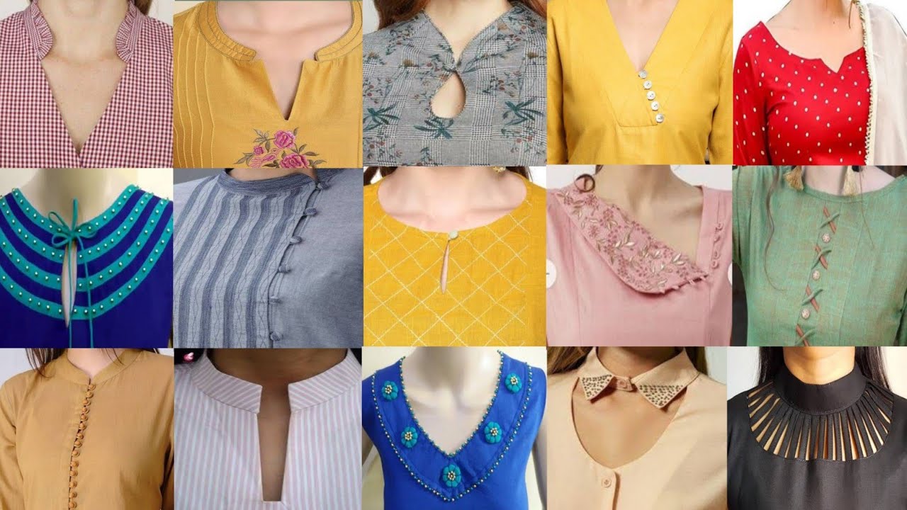 10 Trendy Front Kurti Neck Designs to Elevate Your Style – Rangoli Simple