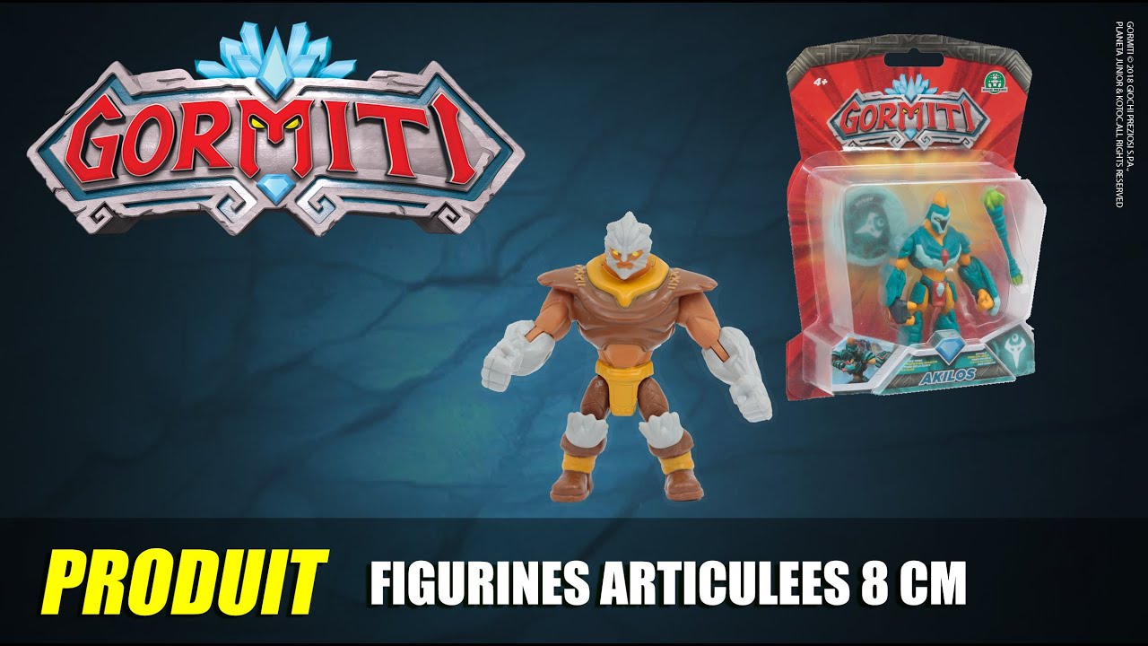 Gormiti / Figurines articulées 8cm / Pub TV