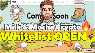 Milk & Mocha Crypto Presale – Whitelist Open Now! Don’t Miss the Next Big Token