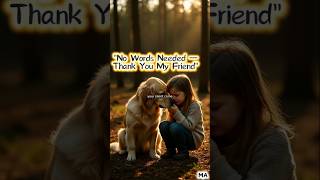 [Dogs and Humans] No Words Needed — A Love That Needs No Language