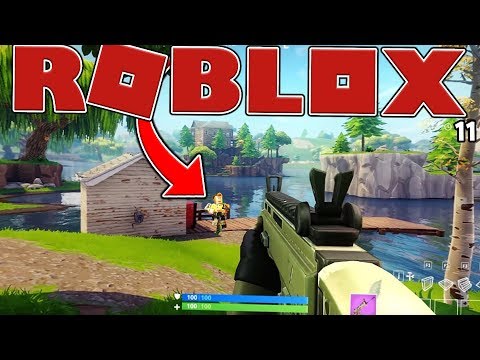 You Can Play Fortnite In Roblox Roblox Fortnite Battle Royale Island Royale Youtube