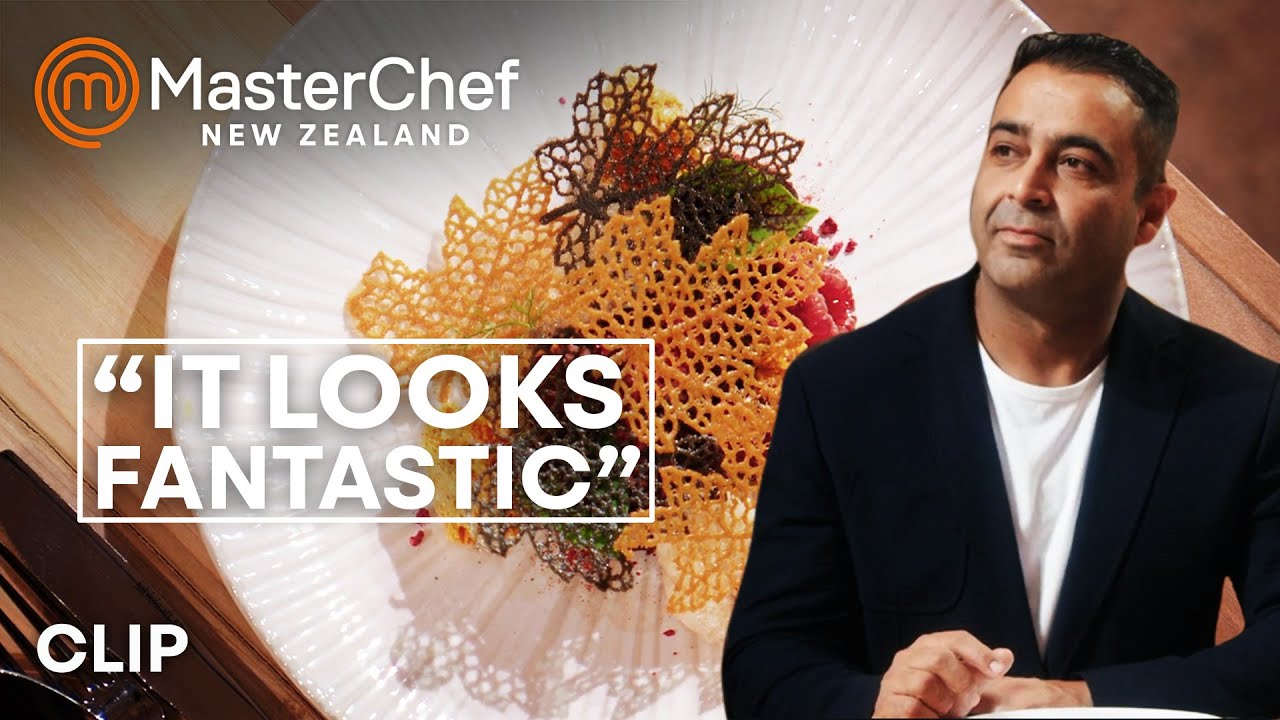 Sid Sarawat's Autumn Forest Pressure Test MasterChef New Zealand MasterChef World YouTube