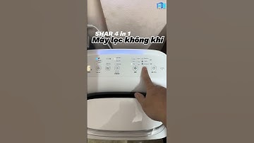 LỌC KHÔNG KHÍ 4 IN 1 SHARP KI-RD50 BÙ ẨM HÚT ẨM SẤY QUẦN ÁO #lọckhôngkhí #lockhongkhibuam