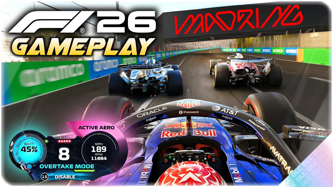 F1 26 Gameplay: 100% Race at the NEW Madrid Circuit - LAST to ? Max Verstappen Challenge