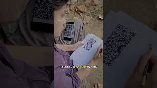 I Drew a QR Code BY HAND… And It Actually Worked 🤯