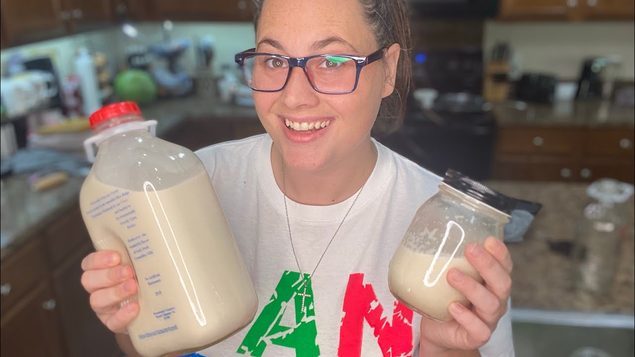 Homemade Almond Milk with Mio Mat