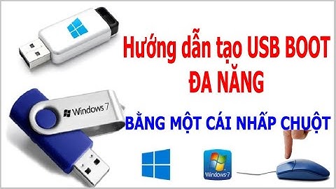 Tạo usb boot đăng năng bằng cái nhấp chuột, One Click Multiboot USB  HDD Box 4.0