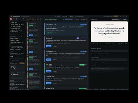 SCRIPTURE LIVE APP LIVE DEMO FT REV DIVINE AKUVIE