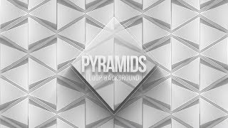 #38 Pyramids Loop Background // Videohive