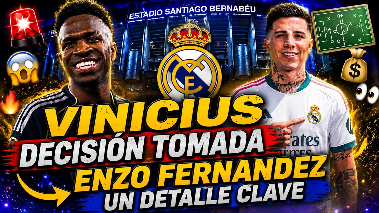 Vinicius toma una decisión que sacude al Real Madrid