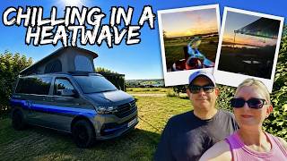 The Hide en Manton Bay | Acampando en furgoneta durante una ola de calor ☀️ Reseña honesta del ca...