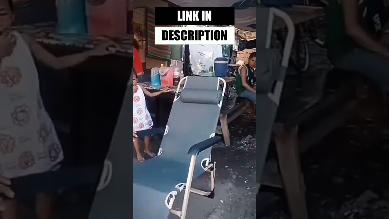 Breathable Folding Chair Bed with Foam