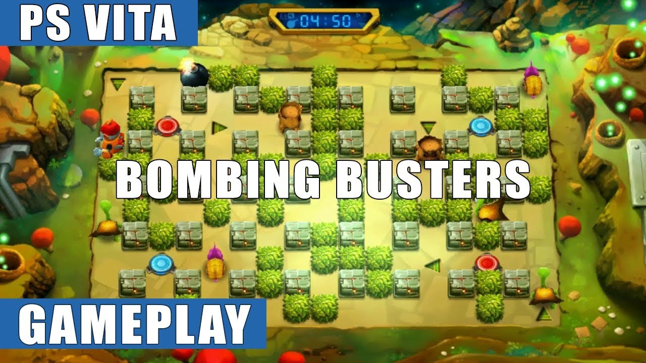 Bombing Busters PS Vita Gameplay | Free PS Plus March 2018