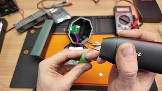 Flashlight Review & Battery Upgrade 18650 High-Capacity Swap Diy Repair Asmr