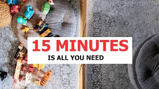 Your house doesn't have to stay messy