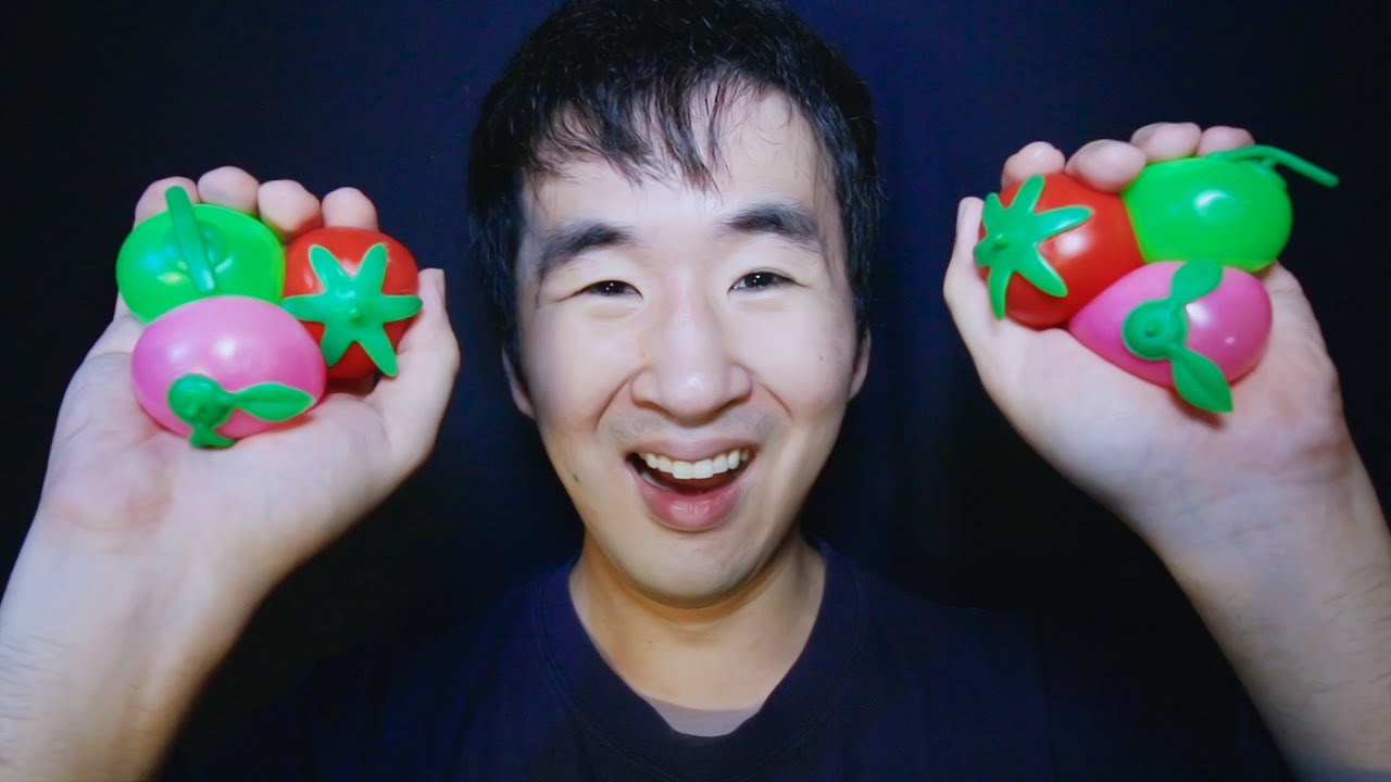 ASMR 水系スクイーズの音 / Water Squishy Sounds