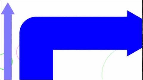 Arrow and Circle Animation