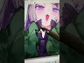 【しめじダンス】らでんちゃんを描いてみた【Illustration Making 】#shorts