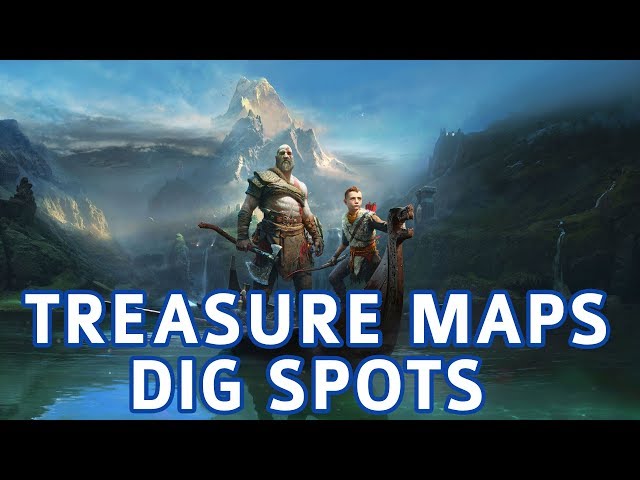 God of War: All Treasure Maps - Onde encontrar e como resolver  quebra-cabeças