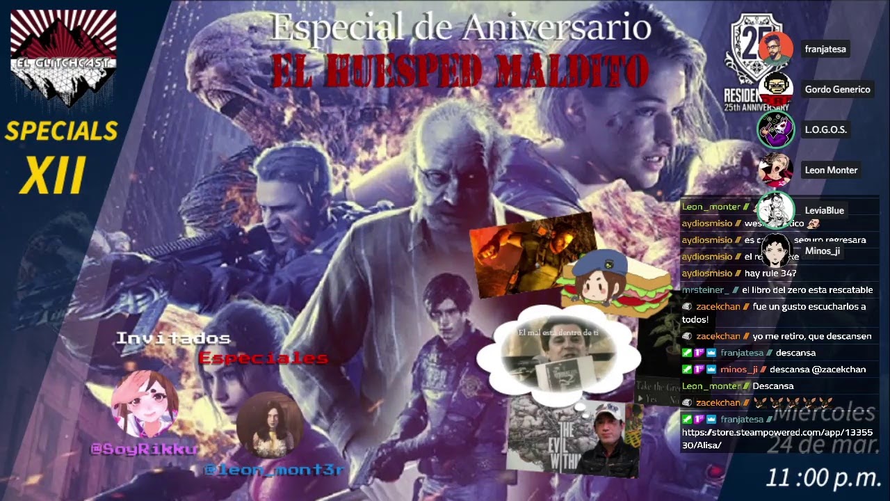 El Glitchcast Specials XII: "El Huésped Maldito" ft. @Leon_Mont3r & @SoyRikku