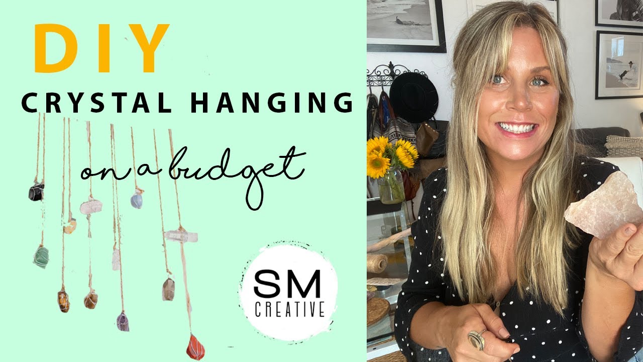 DIY CRYSTAL HANGING