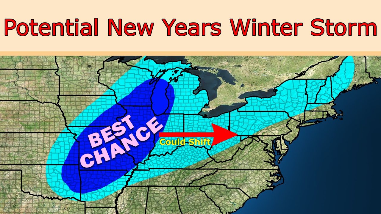 Upcoming Potentially Major New Years Winter Storm - YouTube