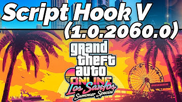 Update: Script Hook V for GTA V (1.0.2060.0) Released (GTA Gamer)