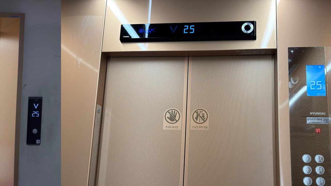 [신규 옵션 대거 적용??] 서울특별시 구로구 구로동 포스빌 오피스텔 현대 엘리베이터 교체 후 [비상 호기]