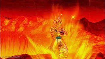 Gogeta (DB Super) Charged Ki Blast Combo Glitch Loops (Recovery On) | Dragon Ball Xenoverse 2