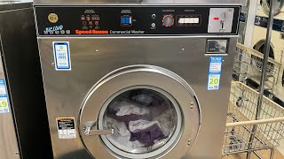 Speed Queen SC50 MD2 - Heavily Soiled (Hot) (full cycle)