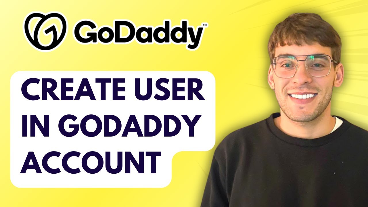 How to Create User in GoDaddy Account [2026 Full Guide] - YouTube