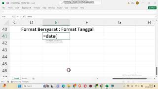 Conditional Formatting   4   Format Tanggal