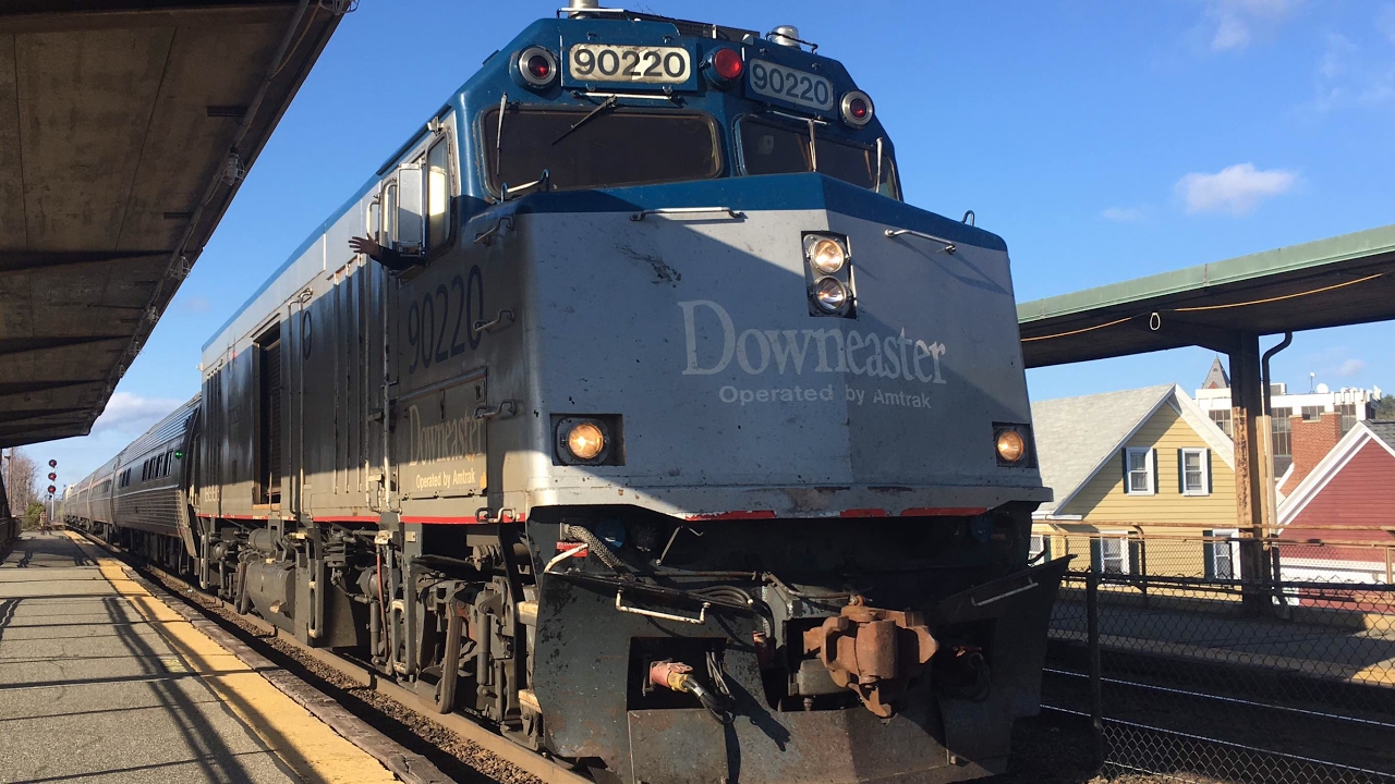 All day Railfanning at Winchester Center with all of Amtrak's in service Downeaster NPCU's and