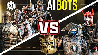 Celebrity CAN 2 GRANDMASTERS BEAT 4 AI LEVEL 3 BOTS! FOR HONOR Wealth