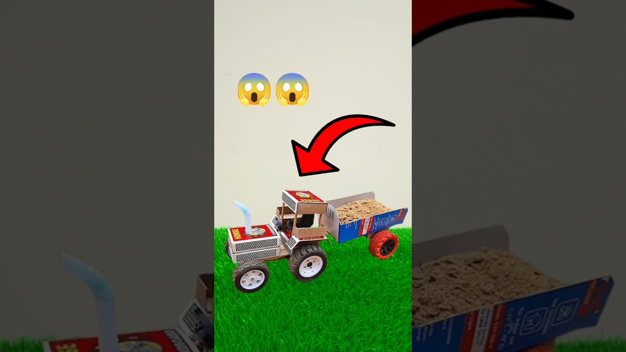 Mini tractor DC motor project 