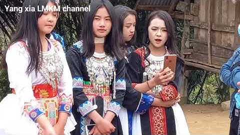 Saib nkauj hmoob zoo nkauj nyob sab Phoukhoun Luang Prabang 2020 2021