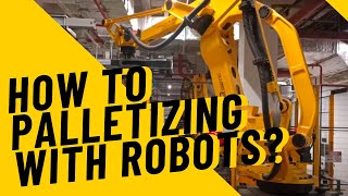 ROBOTIC PALLETIZING WITH @FANUCEurope