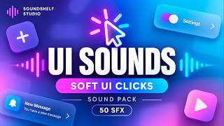 Soft UI Clicks Sound Pack (50 SFX) screenshot 3