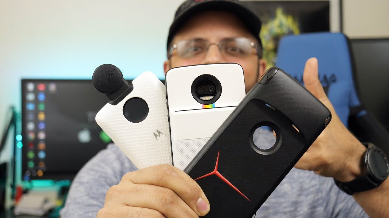 Motorola Z2 Force / Z2 Play Moto Mods Review ( Insta Share Printer , Gamepad , 360 Camera ) Verizon