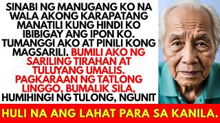 Sabi ng Manugang Ko, “Libre Kang Nakatira—Ibigay ang Ipon o Lumayas Ka”