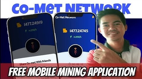 COMET NETWORK | TAGALOG REVIEW | FREE MOBILE CRYPTO APPLICATION