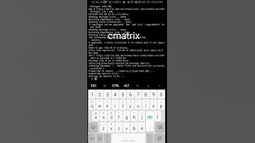 look like hacker /installing cmatrix /in termux /#digitalforensicsworld #termux #cmatrix #hacking