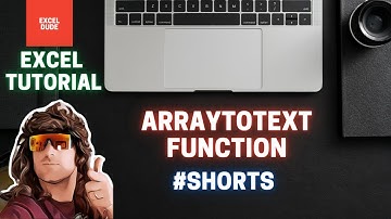 ARRAYTOTEXT #shorts Microsoft Excel Tutorial