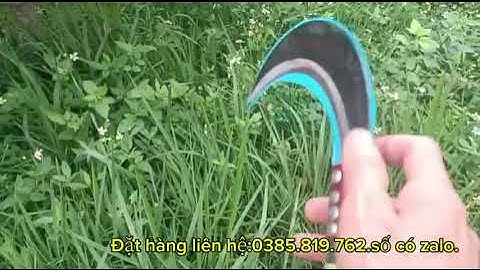 Phát cỏ vườn bãi liềm phát cỏ cán xanh liềm 4 đinh lưỡi thép phát cỏ nhẹ nhàng sắc ngọt.