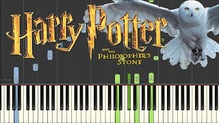 Harry Potter and The Philosopher's Stone  Leaving Hogwarts | Piano Version Synthesia