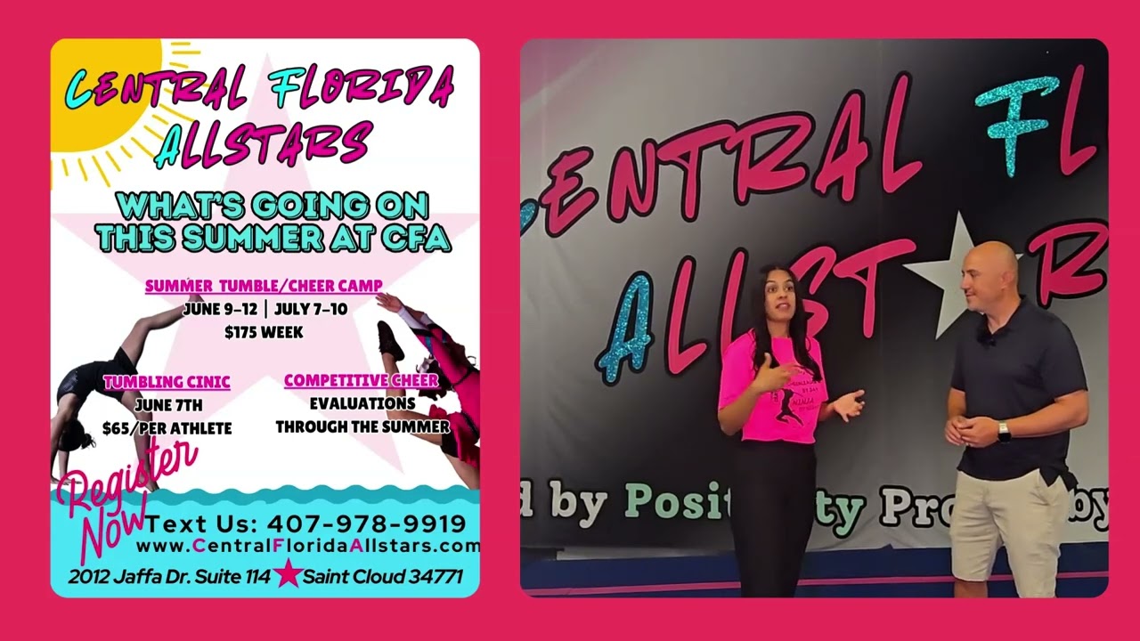 Inside Central Florida Allstars: Cheer, Tumbling, and Summer Camps with Coach Cristy