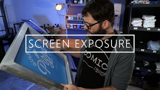 The Basics of Exposing Screens /// Using a DIY Exposure Unit for Screen Printing